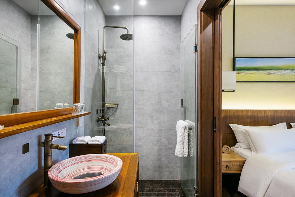 Hangzhou Puyu Travelling With Hotel Exteriör bild